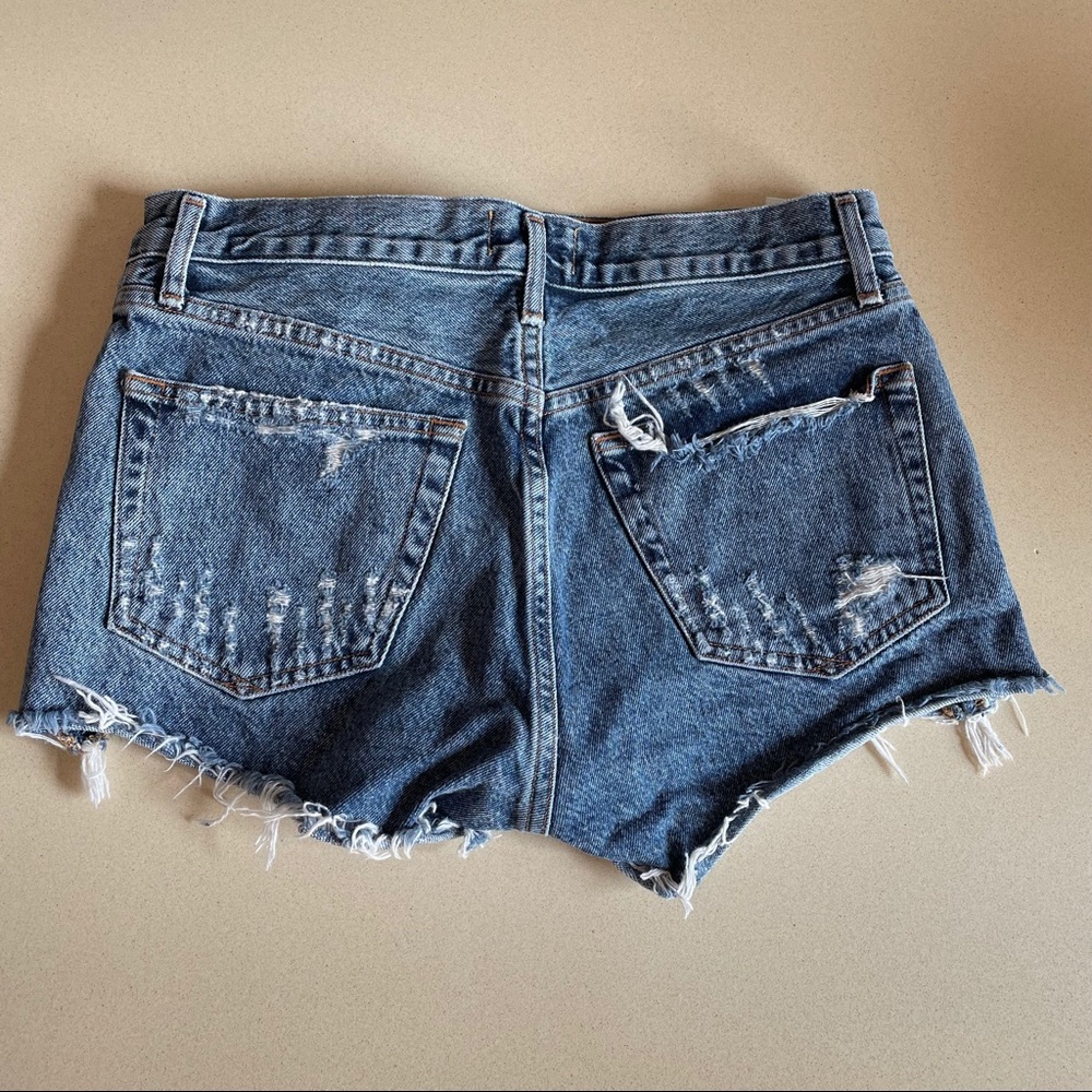 Agolde Parker Shorts In Color Rock Steady - image 3